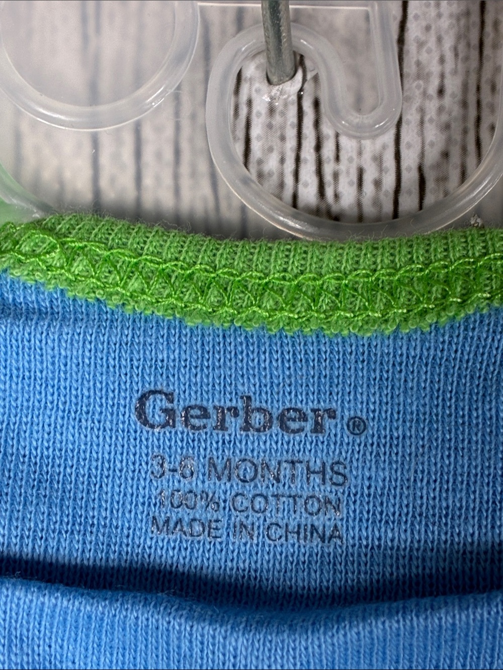Gerber Blue and Green "Seriously Cute" Infant One-Piece Bodysuit Set - Picture 10 of 10